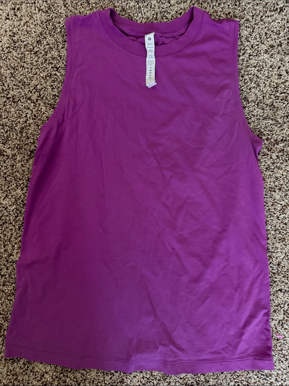 lululemon Sleeveless Crewneck Tank - Purple